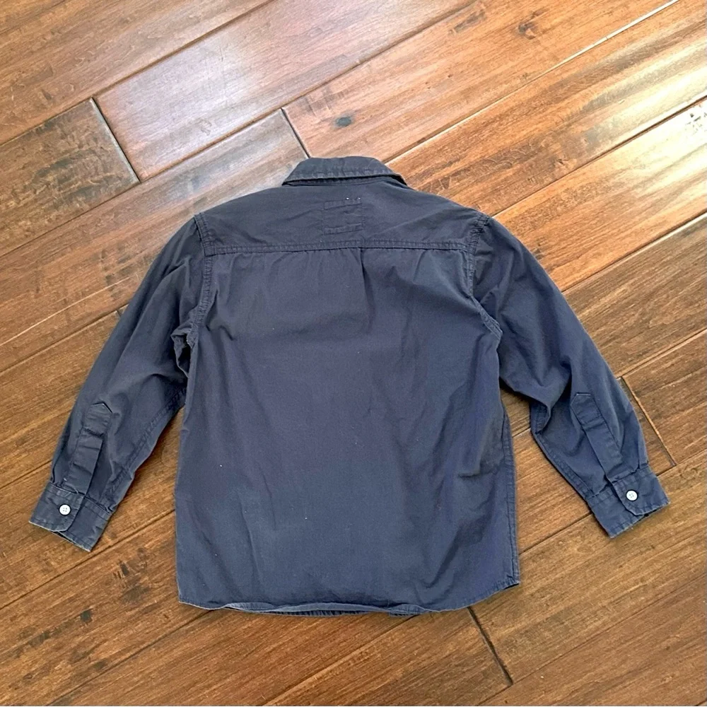 PD&C Boys Long Sleeve Button Down Utility Shirt - Size XL (7)